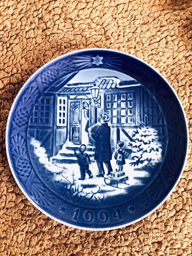 人門国宝十三代酒井田柿右衛門4枚ロイヤルコペンハーゲン イヤー